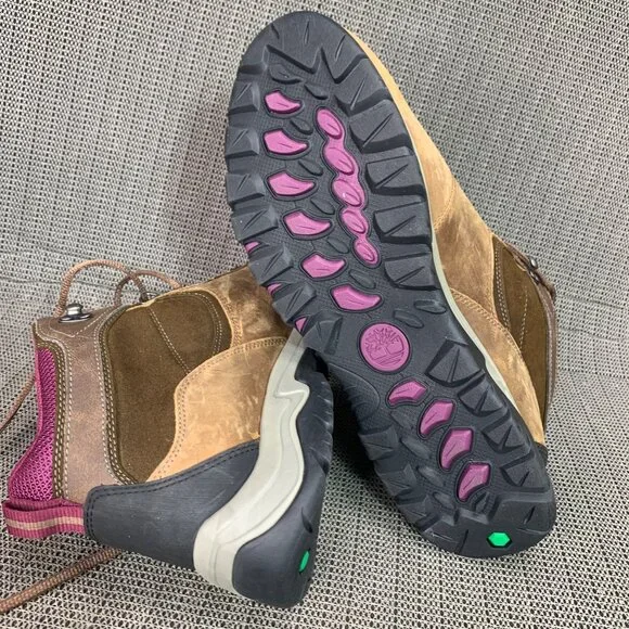 Timberland Womens Size 10 Mount Maddsen Mid Leather Waterproof Boot - Picture 7 of 8